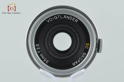 【中古】Voigtlander フォクトレンダー SC SKOPAR 35mm f/2.5 ニコンSマウント用