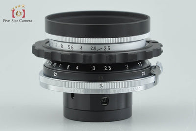 【中古】Voigtlander フォクトレンダー SC SKOPAR 35mm f/2.5 ニコンSマウント用