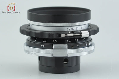 【中古】Voigtlander フォクトレンダー SC SKOPAR 35mm f/2.5 ニコンSマウント用