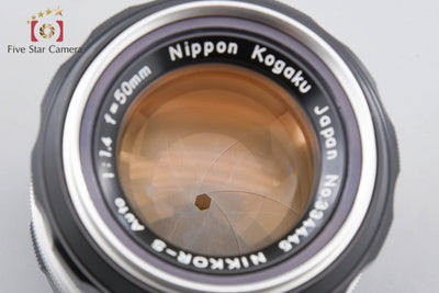 【中古】Nikon ニコン NIKKOR-S Auto 50mm f/1.4