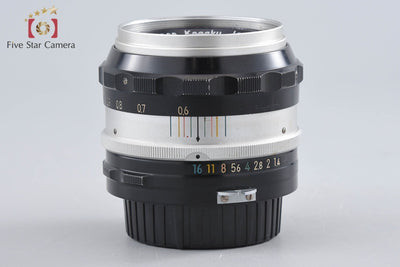 【中古】Nikon ニコン NIKKOR-S Auto 50mm f/1.4