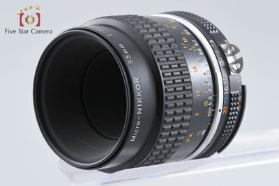 【中古】Nikon ニコン Ai-S MICRO NIKKOR 55mm f/2.8 2026.8月 オーバーホール済み