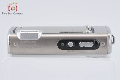 【中古】OLYMPUS オリンパス μ1030SW メタルシルバー コンパクトデジタルカメラ