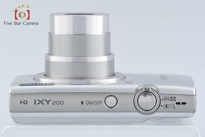 【中古】Canon キヤノン IXY 200 シルバー コンパクトデジタルカメラ