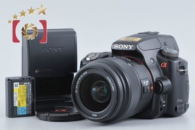 【中古】SONY ソニー α55 SLT-A55V ズームレンズキット ブラック