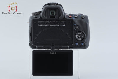 【中古】SONY ソニー α55 SLT-A55V ズームレンズキット ブラック