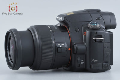 【中古】SONY ソニー α55 SLT-A55V ズームレンズキット ブラック