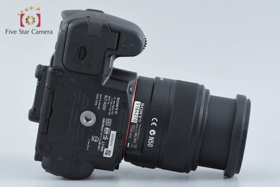 【中古】SONY ソニー α55 SLT-A55V ズームレンズキット ブラック