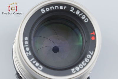 【中古】CONTAX コンタックス Carl Zeiss Sonnar 90mm f/2.8 T*