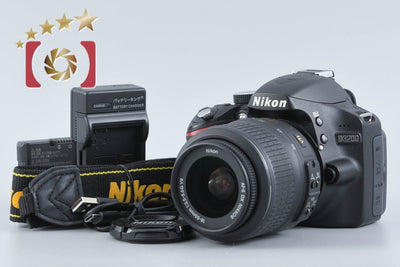 【中古】Nikon ニコン D3200 18-55 VR レンズキット ブラック
