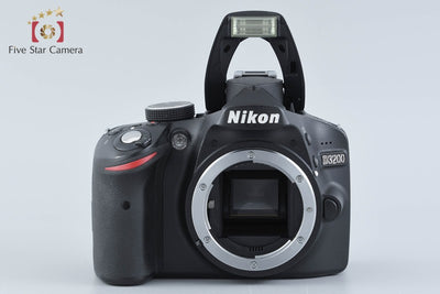 【中古】Nikon ニコン D3200 18-55 VR レンズキット ブラック