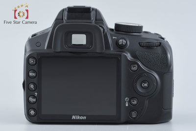 【中古】Nikon ニコン D3200 18-55 VR レンズキット ブラック