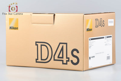 【中古】Nikon ニコン D4S デジタル一眼レフカメラ 元箱付き