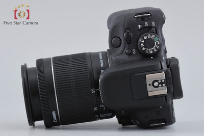 【中古】Canon キヤノン EOS Kiss X7 EF-S 18-55mm IS STM レンズキット ブラック 元箱付き