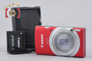 【中古】Canon キヤノン IXY 130 レッド コンパクトデジタルカメラ