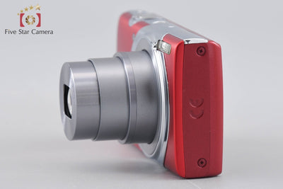 【中古】Canon キヤノン IXY 130 レッド コンパクトデジタルカメラ