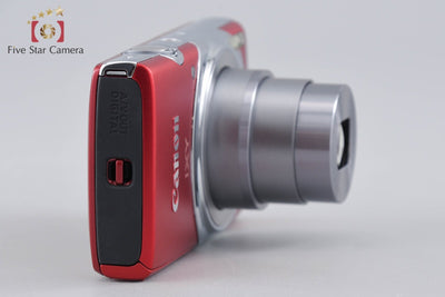 【中古】Canon キヤノン IXY 130 レッド コンパクトデジタルカメラ