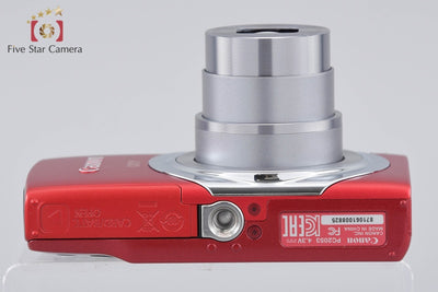 【中古】Canon キヤノン IXY 130 レッド コンパクトデジタルカメラ