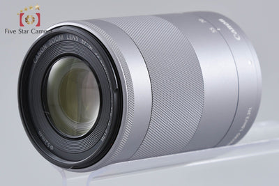 【中古】Canon キヤノン EF-M 55-200mm f/4.5-6.3 IS STM シルバー