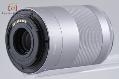 【中古】Canon キヤノン EF-M 55-200mm f/4.5-6.3 IS STM シルバー