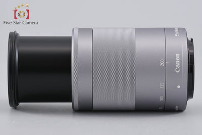 【中古】Canon キヤノン EF-M 55-200mm f/4.5-6.3 IS STM シルバー