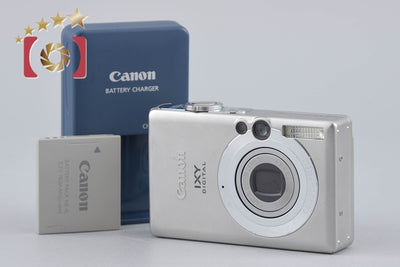 【中古】Canon キヤノン IXY Digital 70 シルバー コンパクトデジタルカメラ