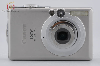 【中古】Canon キヤノン IXY Digital 70 シルバー コンパクトデジタルカメラ