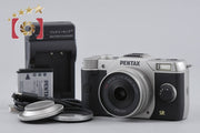 【中古】PENTAX ペンタックス Q7 シルバー + SMC 01 STANDARD PRIME 8.5mm f/1.9 AL IF シャッター回数僅少