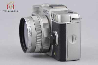 【中古】PENTAX ペンタックス Q7 シルバー + SMC 01 STANDARD PRIME 8.5mm f/1.9 AL IF シャッター回数僅少