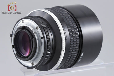 【中古】Nikon ニコン Ai-S NIKKOR 135mm f/2 爪無し