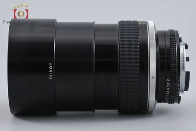 【中古】Nikon ニコン Ai-S NIKKOR 135mm f/2 爪無し