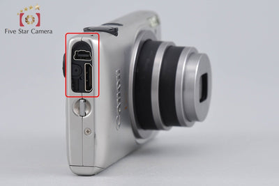 【中古】Canon キヤノン IXY 410F シルバー コンパクトデジタルカメラ