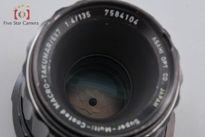 【中古】PENTAX ペンタックス SMC MACRO TAKUMAR 6x7 135mm f/4