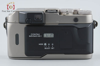 【中古】CONTAX コンタックス G1 ROM改 GD-1 データバック付属