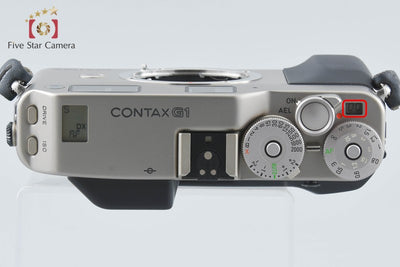【中古】CONTAX コンタックス G1 ROM改 GD-1 データバック付属