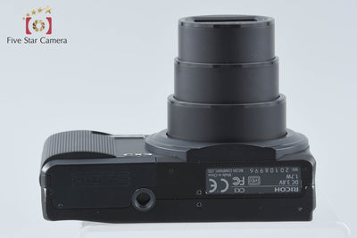 【中古】RICOH リコー CX3 ブラック コンパクトデジタルカメラ シャッター回数僅少 元箱付き