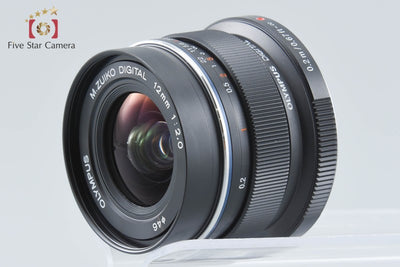 【中古】OLYMPUS オリンパス M.ZUIKO DIGITAL ED 12mm f/2.0 ブラック