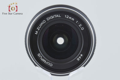 【中古】OLYMPUS オリンパス M.ZUIKO DIGITAL ED 12mm f/2.0 ブラック