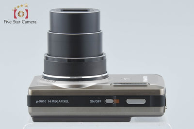 【中古】OLYMPUS オリンパス μ-9010 シャンパンゴールド コンパクトデジタルカメラ