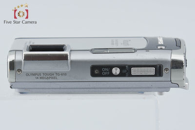 【中古】OLYMPUS オリンパス TOUGH TG-610 シルバー コンパクトデジタルカメラ