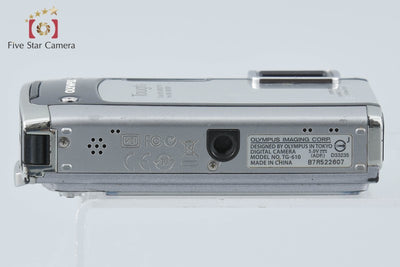 【中古】OLYMPUS オリンパス TOUGH TG-610 シルバー コンパクトデジタルカメラ