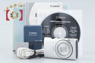 【中古】Canon キヤノン IXY 600F シルバー コンパクトデジタルカメラ 元箱付き