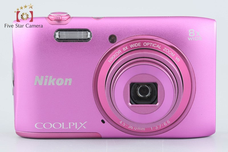 中古】Nikon ニコン COOLPIX S3600 アザレアピンク コンパクトデジタル