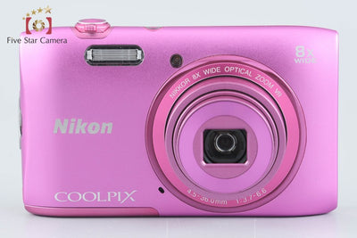 【中古】Nikon ニコン COOLPIX S3600 アザレアピンク コンパクトデジタルカメラ