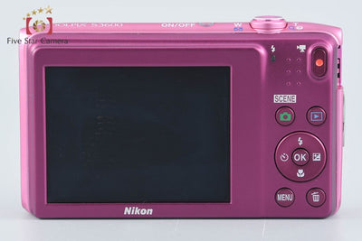 【中古】Nikon ニコン COOLPIX S3600 アザレアピンク コンパクトデジタルカメラ