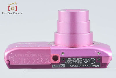 【中古】Nikon ニコン COOLPIX S3600 アザレアピンク コンパクトデジタルカメラ