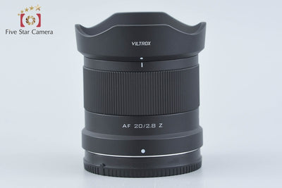 【中古】VILTROX ビルトロックス AF 20mm f/2.8 STM ED IF ニコンZマウント用 元箱付き
