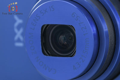 【中古】Canon キヤノン IXY 420F ブルー コンパクトデジタルカメラ 元箱付き