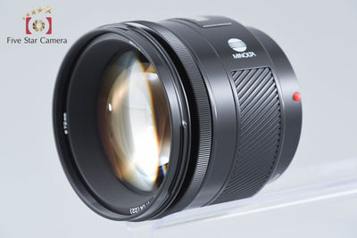 【中古】MINOLTA ミノルタ AF 85mm f/1.4 旧タイプ