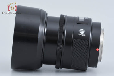 【中古】MINOLTA ミノルタ AF 85mm f/1.4 旧タイプ